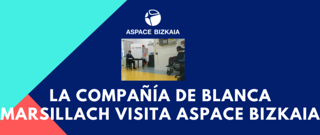 La compañía de teatro de Blanca Marsillach visita Aspace Bizkaia