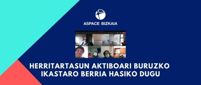 Herritartasun Aktiboari buruzko ikastaro berria hasiko dugu Aspace Bizkaian