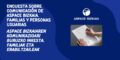Encuesta sobre la comunicación en Aspace Bizkaia