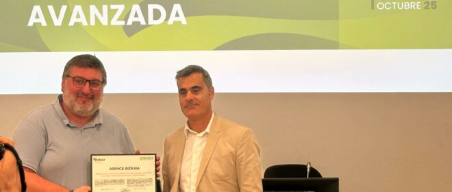 Aspace Bizkaia EUSKALITen IV bINKLUSIon Sariaren izendatua